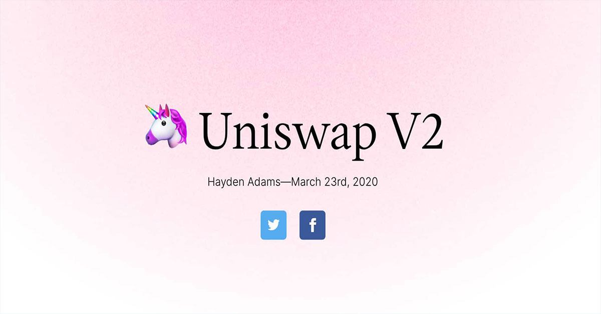 3. UniSwap V2