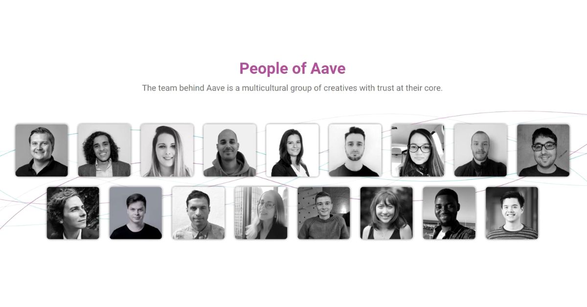 6. Đội ngũ dự án Aave