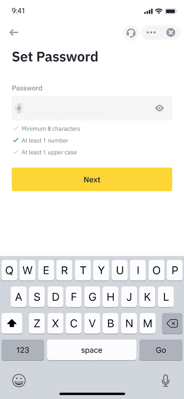 dang ky tai khoan binance bang dien thoai