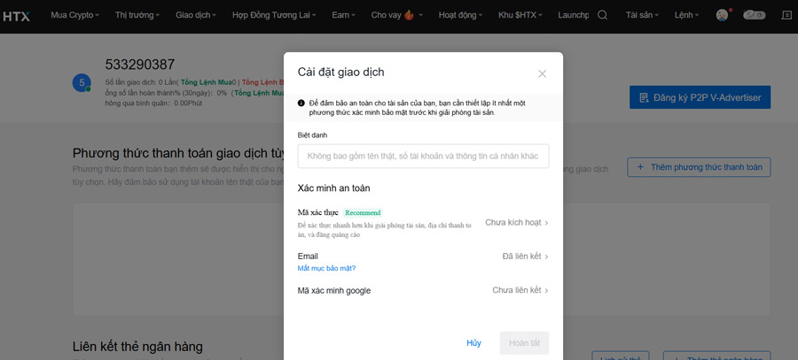 hướng dẫn mua coin sàn huobi